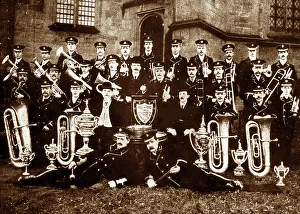 Goodshaw Band, Crawshawbooth, early 1900s