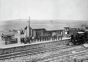Staff Collection: Goodwick Railway Station, Pembrokeshire, South Wales