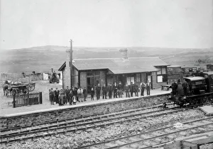 Staff Collection: Goodwick Railway Station, Pembrokeshire, South Wales