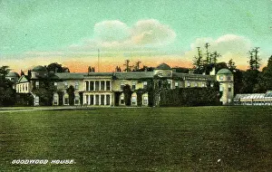 Chichester Prints: Goodwood House, Goodwood, Sussex
