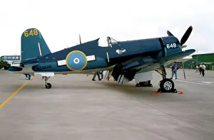 Corsair Prints: Goodyear FG-1D Corsair G-BXUL - NZ5648