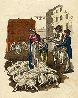 Upstairs Prints: Goose / Cries of London