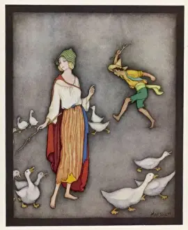 Jennie Prints: Goose Girl / Jennie Harbou