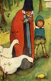 Attwell Prints: The Goose that laid the Golden Egg