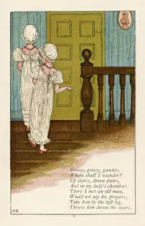 Wander Prints: Goosey Goosey Gander