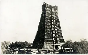 Gateway Prints: Gopuram - Sri Ranganathaswamy Temple, Srirangam, India