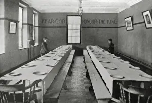 Gordon Boys Home, Nottingham - Laying Tables for Dinner