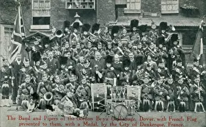 Gordon Boys Orphanage, Dover - Band and Pipers
