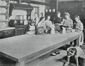 Isleworth Prints: Gordon House Industrial School, Isleworth - Kitchen