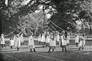 Gordon House Industrial School, Isleworth - Maypole dancing
