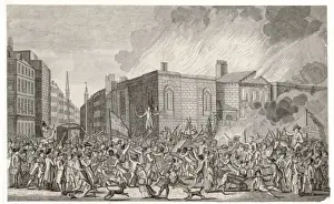 New Gate Prints: Gordon Riots 1780