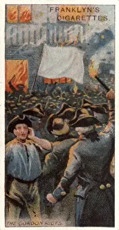 New Gate Prints: Gordon Riots (Colour)