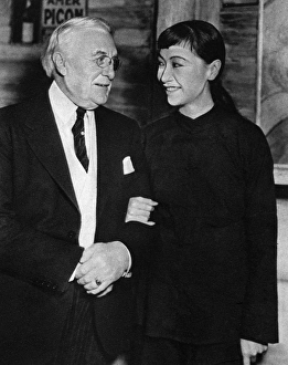 Images Dated 8th February 2016: Gordon Selfridge and Anna May Wong
