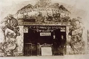 GORDON'S WAXWORKS, 1907