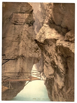 Aare Gallery: Gorge of the Aare River, near Meiringen, Bernese Oberland, S