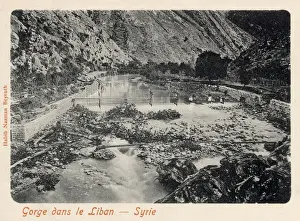 Gorge in Lebanon