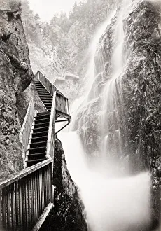 Cascade Prints: Gorges du Durnand, Swiss Alps, Switzerland