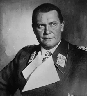 Hermann Prints: Goring, Hermann, WW 1 Pilot as Reichmarshal and Head of