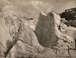 Zermatt Prints: Gorner Glacier, Seracs - Switzerland - Mountaineer