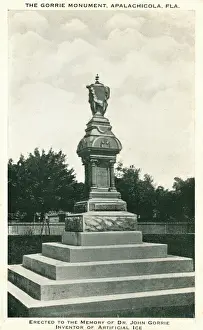 Innovator Prints: The Gorrie Monument, Apalachicola, Florida