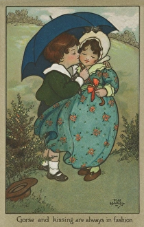Images Dated 2nd April 2008: Gorse and kissing are always in fashion by Florence Hardy