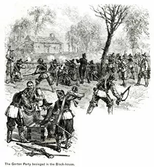 Images Dated 14th December 2018: The Gorton Party Attacked at Shawomet