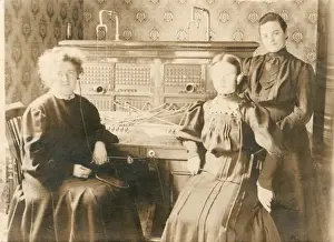 Operators Prints: Gossip central! A telephone exchange in Columbus, Ohio