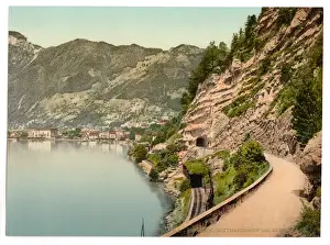 Gothard Tunnel and the Axenstrasse, Lake Lucerne, Switzerlan