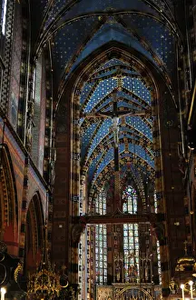 Gothic Art. Poland. Wawel Cathedral. Krakow