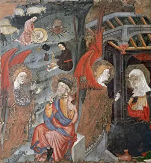 Bonfire Prints: Gothic art. Spain. 14th century. Catalan School. Master of T