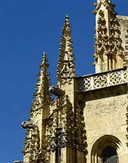 Gothic Art. Spain. Segovia. Cathedral. 16th century. Exterio