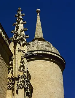 Gothic Art. Spain. Segovia. Cathedral. 16th century. Exterio