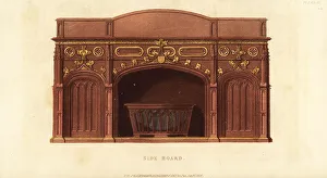 Sideboard Prints: Gothic side board