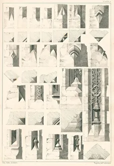 Ways Prints: Gothic Mouldings