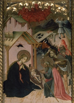 Gothic. Spain. Altarpiece of the Virgin of Escala by Joan An Gothic. Spain. Altarpiece of the Virgin of Escala by Joan An