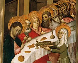 Supper Prints: Gothic. Spain. Bernat Martorell (d. 1452). Altarpiece of St