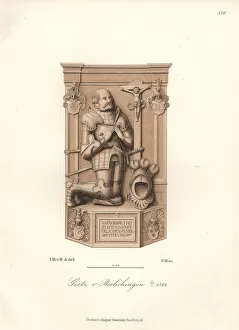 Tombstone Collection: Gottfried Goetz von Berlichingen, died 1562