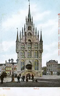 Markt Prints: Gouda - The Netherlands - City Hall