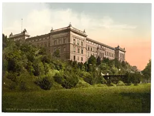 Hesse Nassau Prints: Government building, Cassel (i. e. Kassel), Hesse-Nassau, Ge