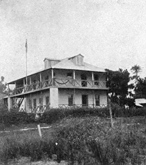 Government House, Bonthe on Sherbro Island, Sierra Leone