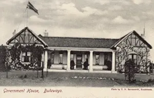 Bulawayo Prints: Government House, Bulawayo, Rhodesia (Zimbabwe)
