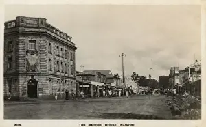 Kenyan Prints: Government Road, Nairobi, Kenya, East Africa