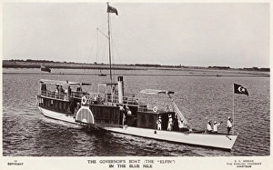 Governors Boat on the Blue Nile