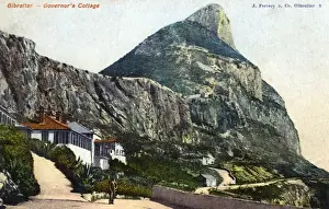 Gibraltar Prints: Governors Cottage, Gibraltar