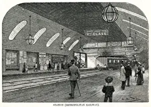 Gower Street Station, Metropolitan underground, London