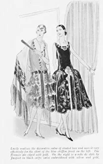 Frocks Gallery: Two gowns from Lucile and Jacquet, Paris, 1926