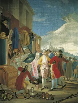 Cardboard Prints: GOYA Y LUCIENTES, Francisco de (1746-1828). Fair