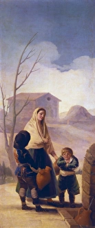 Bed Room Gallery: GOYA Y LUCIENTES, Francisco de (1746-1828). Poor
