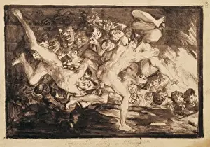 Lucientes Prints: GOYA Y LUCIENTES, Francisco de (1746-1828). Way