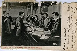 Pleasant Prints: GPO Sorting Office, Mount Pleasant, London